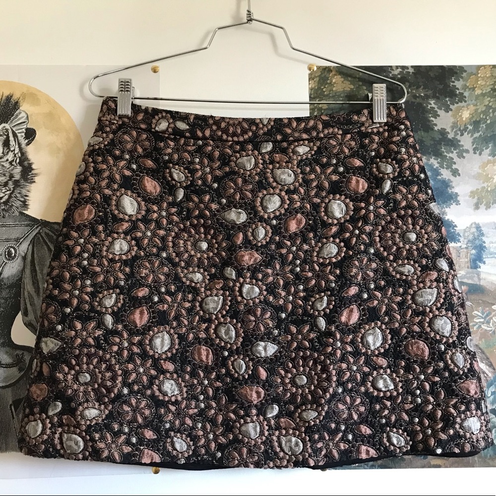 ALICE+OLIVIA Brocade Mini Skirt Size 10